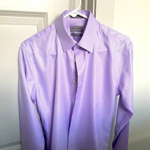 John W. Nordstrom Signature Purple Men’s Dress Shirt - 15 1/2 34/35